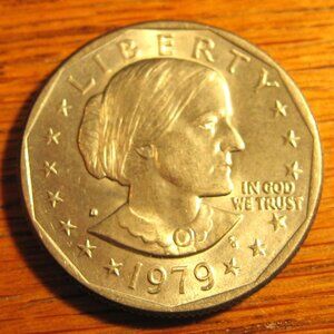 1979 D SUSAN B. ANTHONY 1 DOLLAR COIN